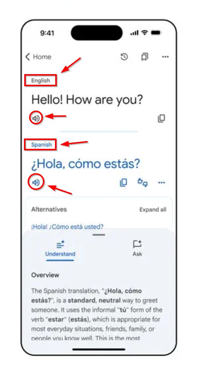Cara Membuat Suara Google di iPhone