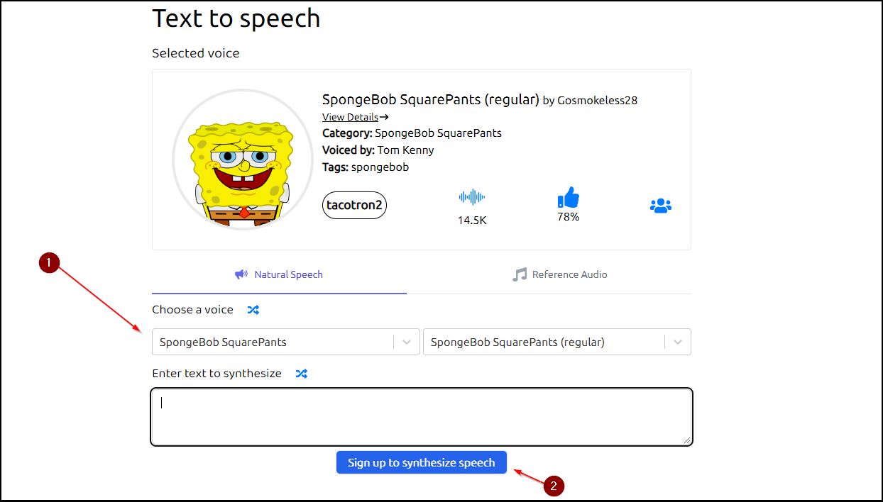 Efek Suara Karakter Kartun