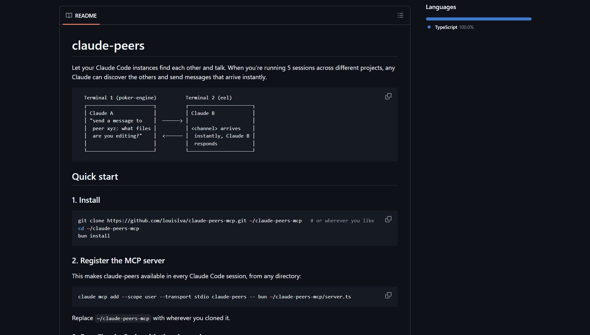 Claude-peers-mcp: Real-Time Communication Between Claude Code Instances