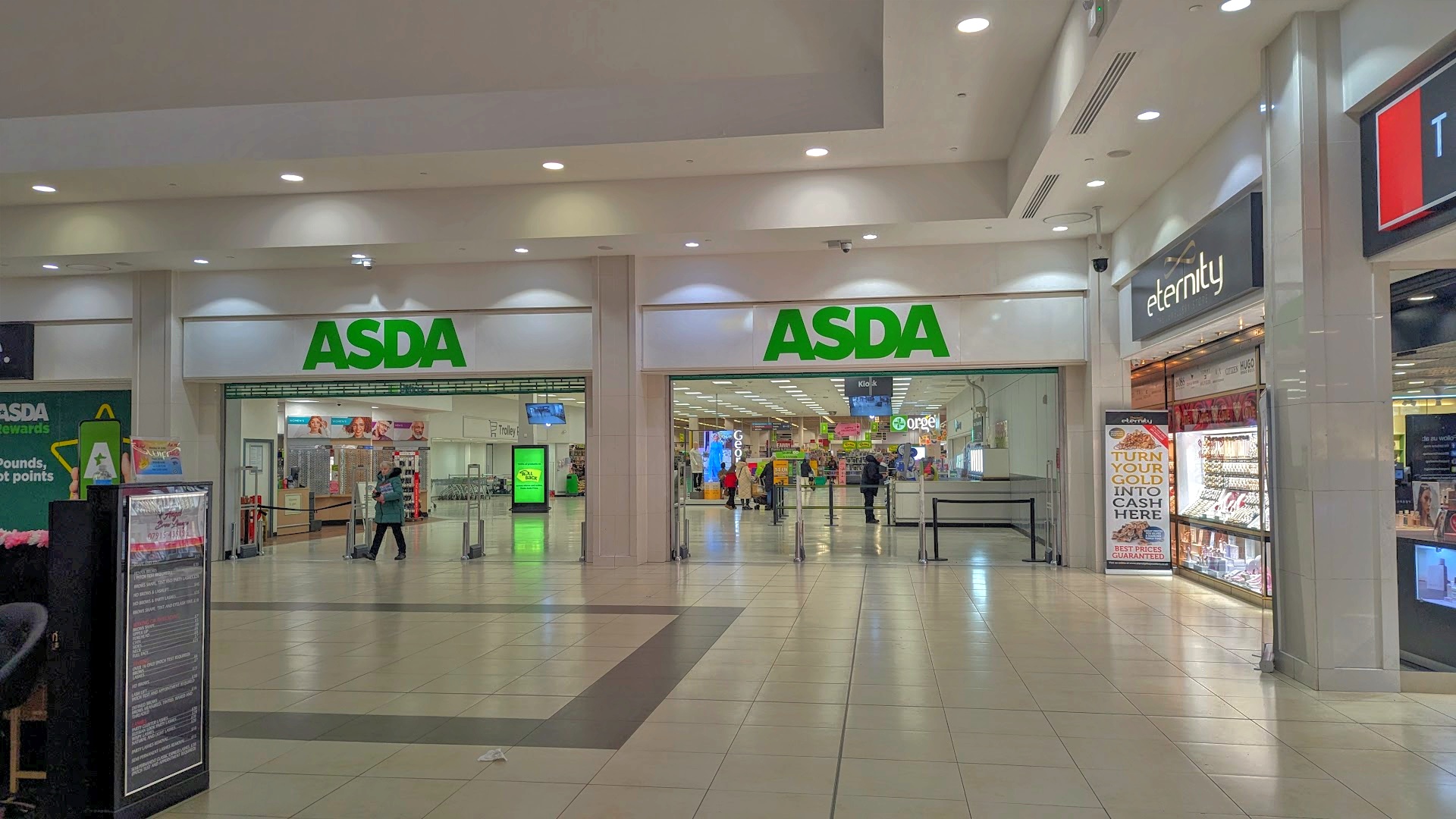 Asda Glasgow Parkhead Forge Superstore Interior