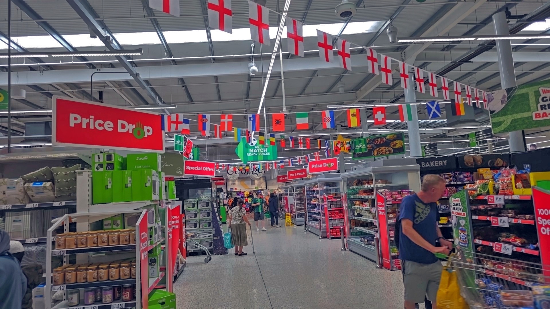 Asda Leicester Abbey Lane Superstore Interior