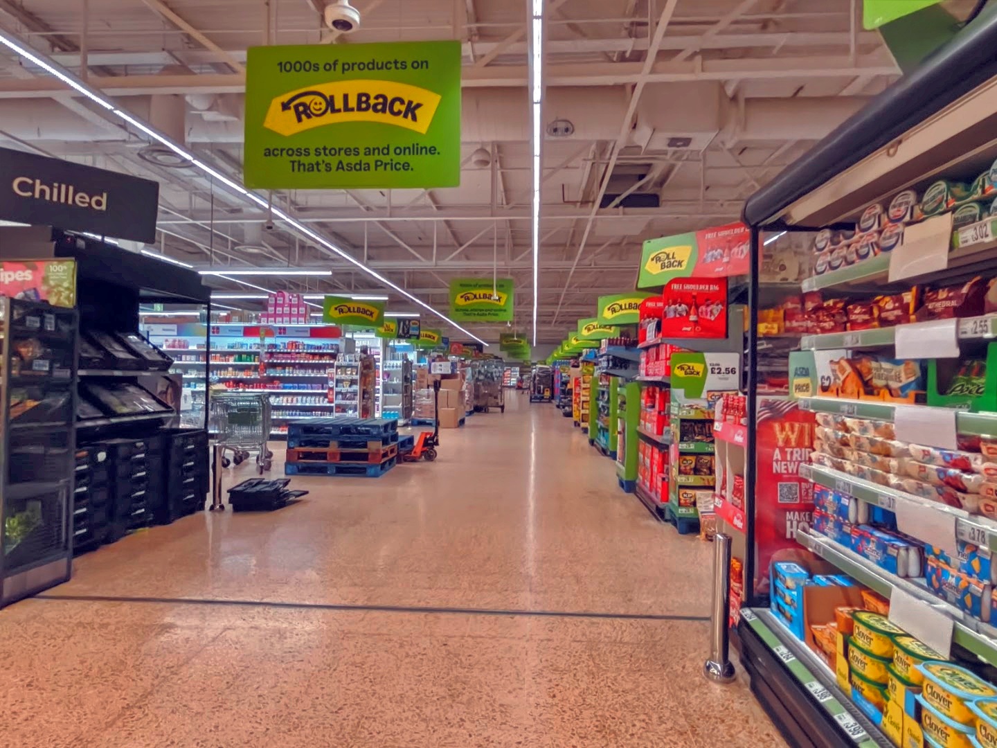 Asda Leicester Superstore Interior