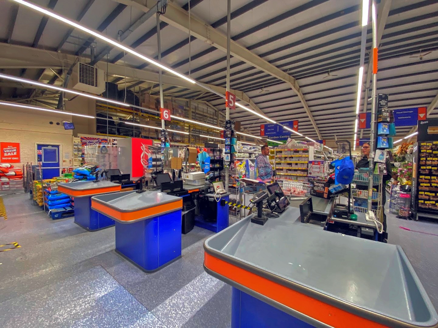 B&M Home Store with Garden Centre Interior