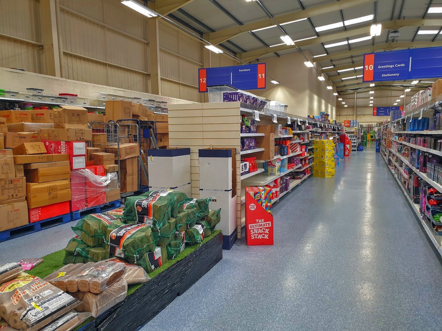 B&M Home Store with Garden Centre Interior