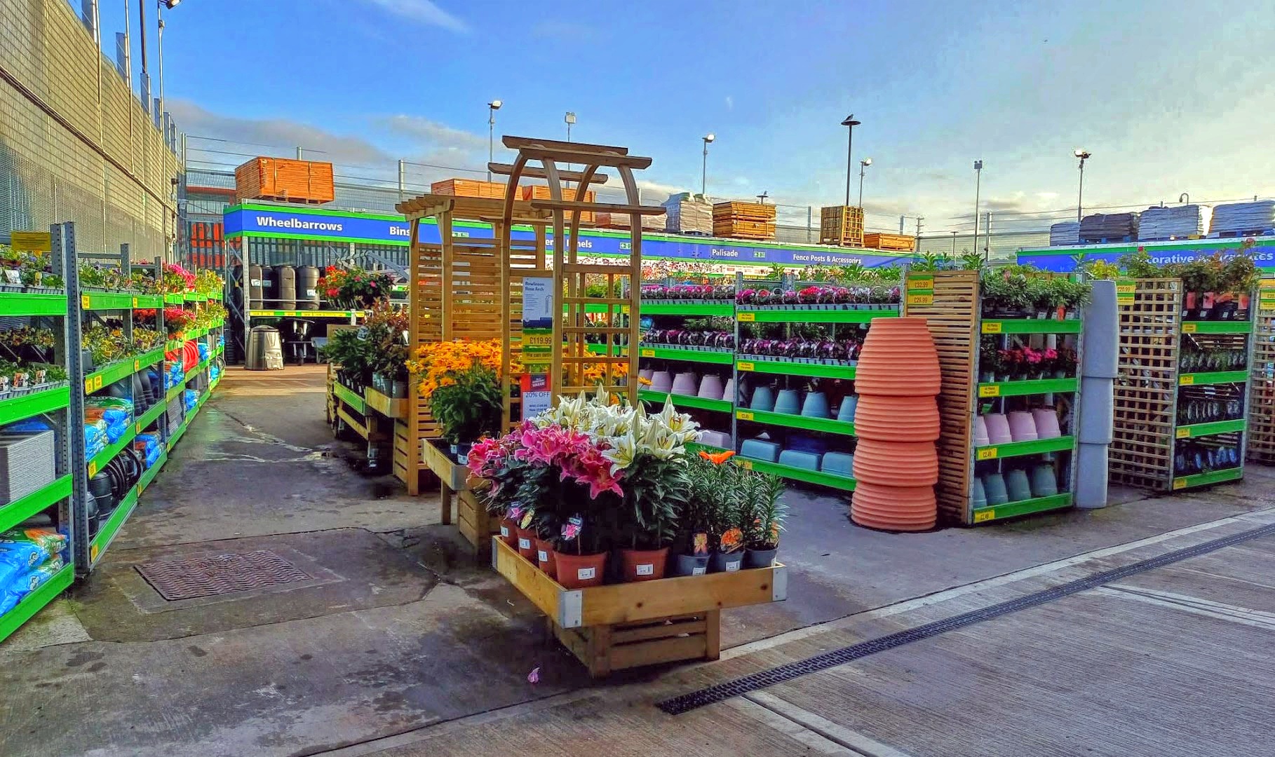 B&M Home Store with Garden Centre Interior