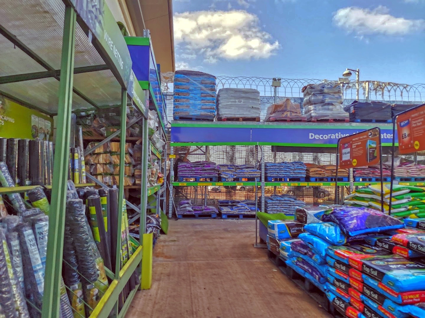 B&M Home Store with Garden Centre Interior