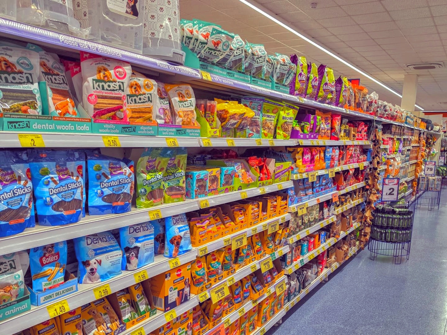 B&M Store Interior
