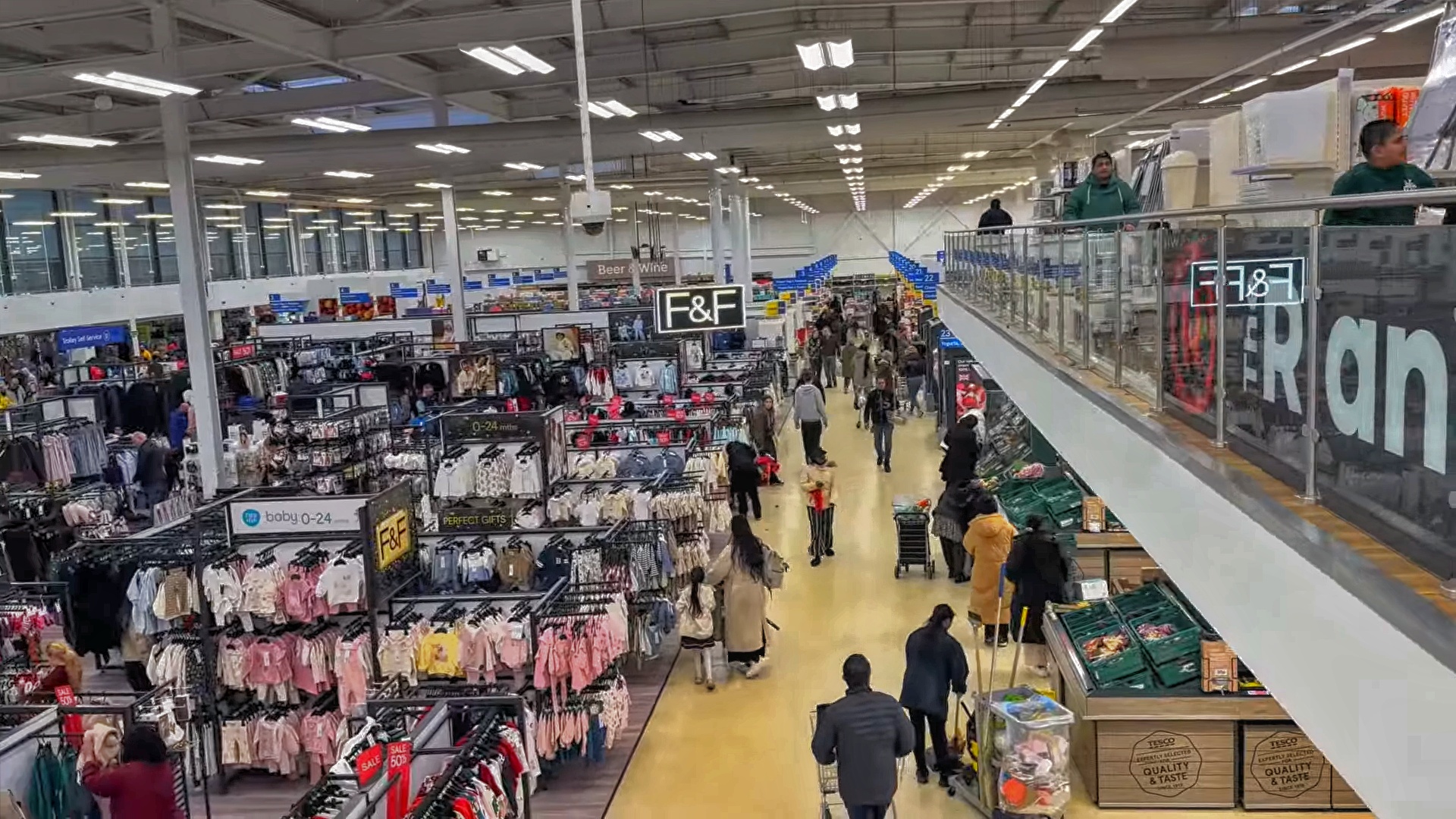 Tesco Extra Interior