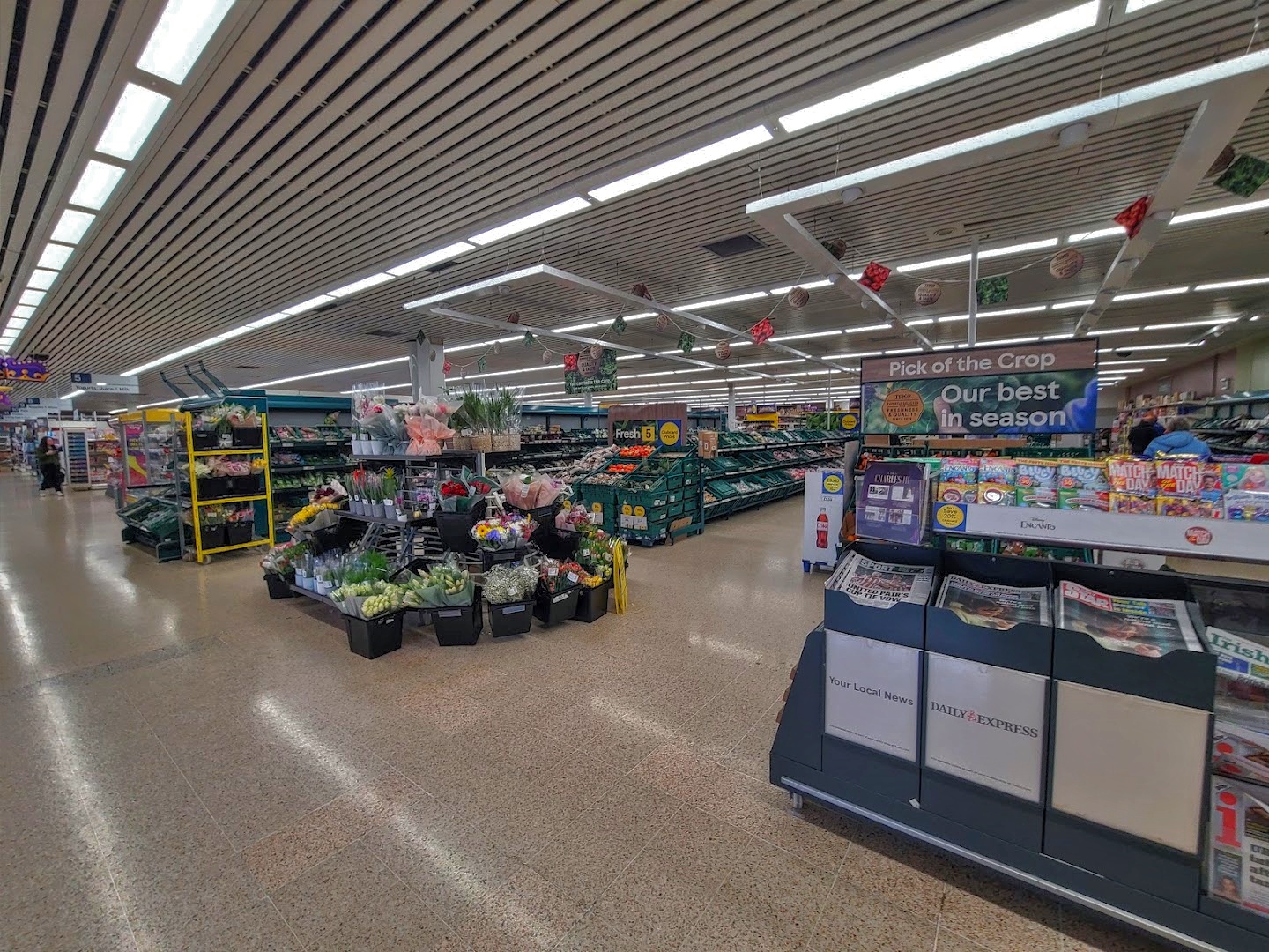 Tesco Superstore Interior